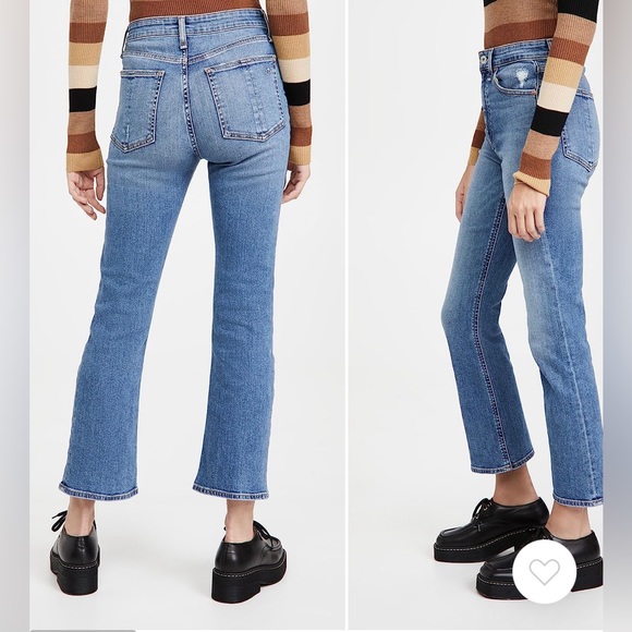 Rag & Bone Nina high rise ankle flare - size 29 - Picture 1 of 6
